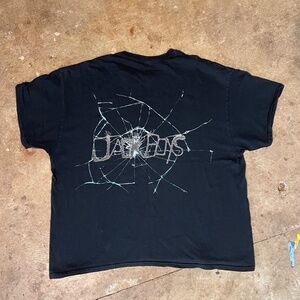 Travis Scott Cactus Jack Cracked Jackboys Hip Hop Rap Tour Merch Shortsleeve Tee